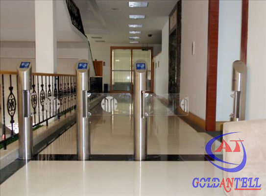 Column Manual Single Direction Swing Barrier Gate , Supermarket Arm Barrier
