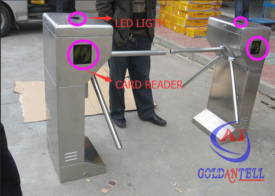 Coin Operated Toilet and bus Tripod Turnstile Gate Remote control button