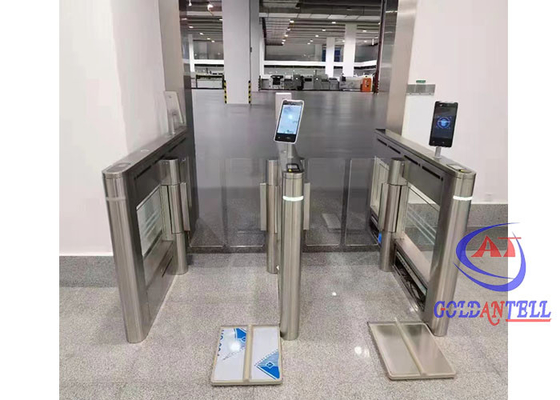 Intelligent Pedestrian Security Turnstile Waterproof Face Access Control Turnstile