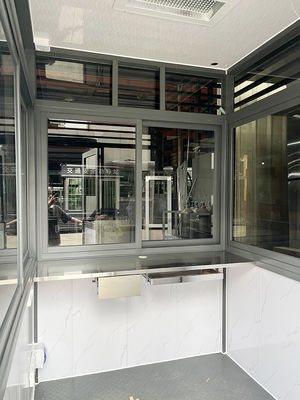 Thermal Insulated Prefabricated Security Guard Room with electricity fittings