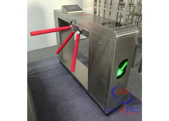 Smart QR Code RFID Tripod Turnstile Gate with Automatic Drop Arm Access Control System for Subway Station and Canteen Entrance