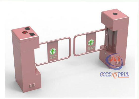 Outdoor Waterproof IP67 Degree Access Control Swing Turnstiles  , Turnstile With Color Painted