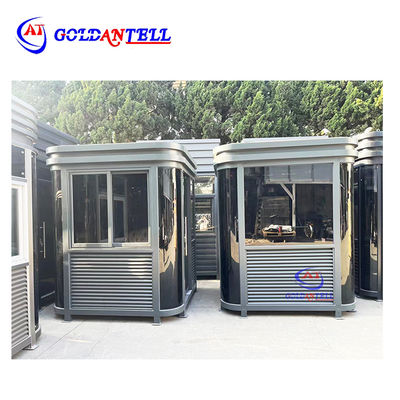 Steel Security Guard House 2000x2500mm Prefabricated Toll Booth