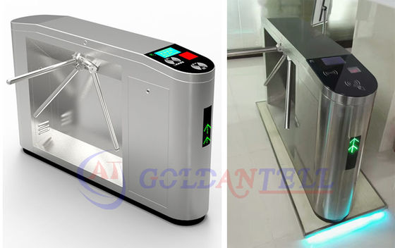 Half Height Security Turnstile Gate with IP54 Protection 30-40 Persons/Min and 550mm-600mm Passage Width