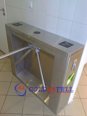 Gray Single Room Stainless Steel Ticket Kiosk Booth Including Option Drainage System and Electricity Fittings Perfect for Ticket Management