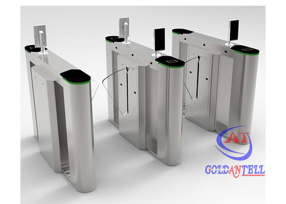 Face Recognition Ir Thermometer Turnstile Counter Barrier SUS304
