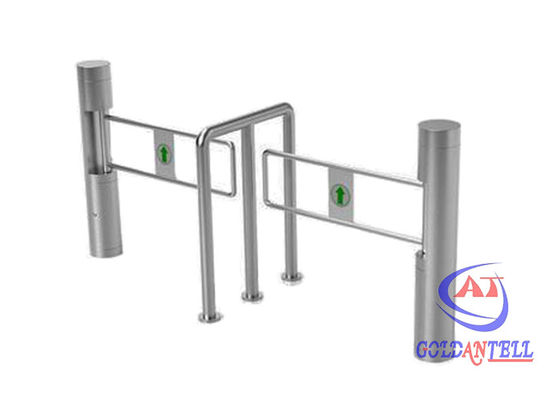 TCP IP RS485 SUS304 Cylinder Speed Turnstile Gate