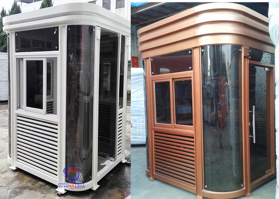 Fire Proof Security Guard House Post Free Parking Ticket Booth Sentry Box