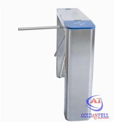 Intelligent 3 Arms Stainless Steel Tripod Turnstile Gate For Traffic / Office Building