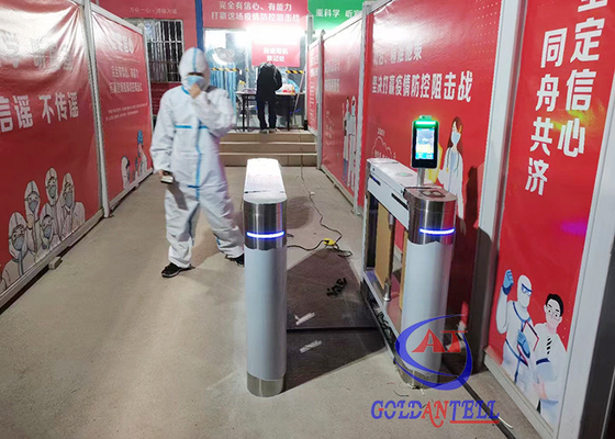 Waterproof Speed Turnstile Gate Anti Epidemic With Facial Recognition / Temperature Test