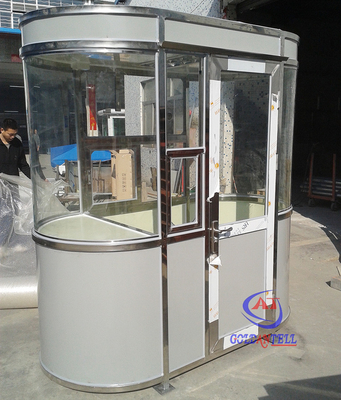 Environmentally Friendly Sentry Box Toll Booth For Parking Lot And Fee Station