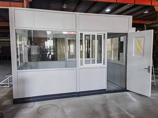 Customized Size Ticket Kiosk with Optional Insulation and Integral Structure Grade 8.3 Earthquake