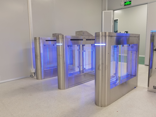 Facial Recognition ESD Swing Turnstile Gate Wrist Straps and Footwear Tester Human Body Staticstic