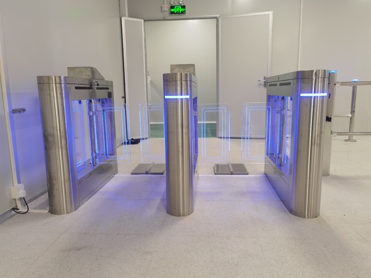 Facial Recognition ESD Swing Turnstile Gate Wrist Straps and Footwear Tester Human Body Staticstic