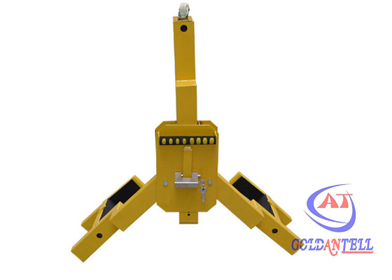 Heavy Duty Wireless Parking Spot IP54 Tire Clamp Lock