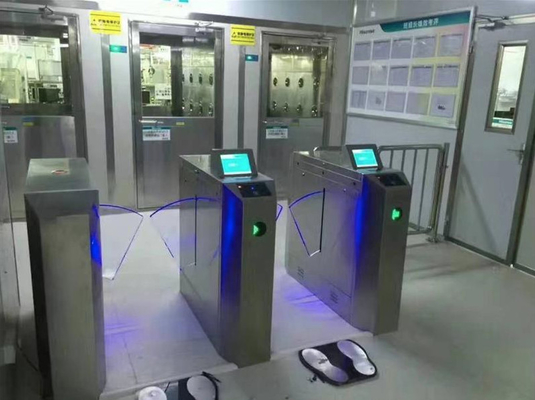 Lab / Factory Esd Turnstile 8 Inch LCD Monitor Built In Computer