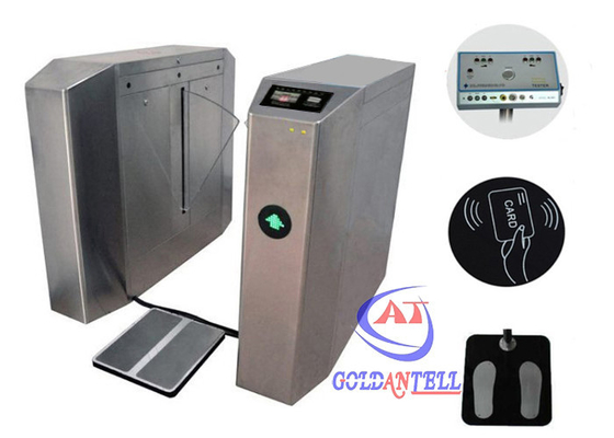 Android ESD Turnstile Gate System 8 Inch Touch Screen Tablet Combo Wrist / Foot Pedal