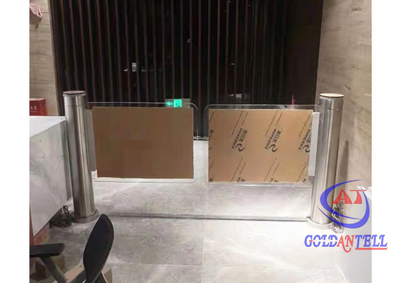 Two Way Access Control Turnstile Gate 1.1meter Support Handicapped Wheelchair