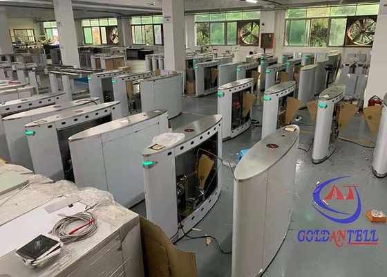 الفولاذ المقاوم للصدأ رفرف بوابة الصين الصانع سعر المصنع منخفض الضوضاء الباب الدوار معصمه الحرارية للطباعة نفك