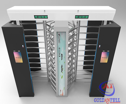 304 SUS RFID بطاقة رمز الاستجابة السريعة الوجه الدوار الدوار 90/120 درجة ارتفاع كامل في الهواء الطلق