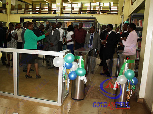 High Speed Glass Lane Flap Turnstile Barrier Gate