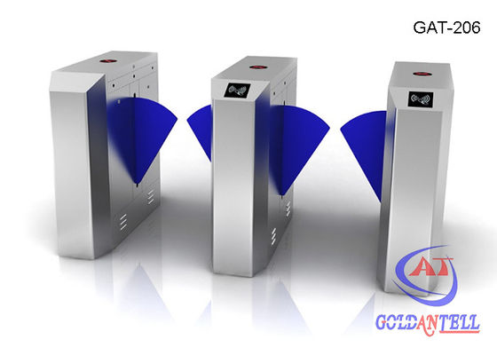 Access Control System Auto Turnstile Full Height , Safety Outdoor Turnstile Gate