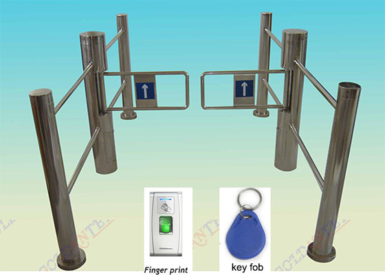 التحكم في الوصول إلى باب المشاة سوينغ بوابة الحاجز مع واجهة RFID