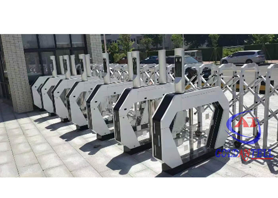 الدخول في الهواء الطلق رمز الاستجابة السريعة الباب الدوار بصمة التعرف على الوجه الباب الدوار