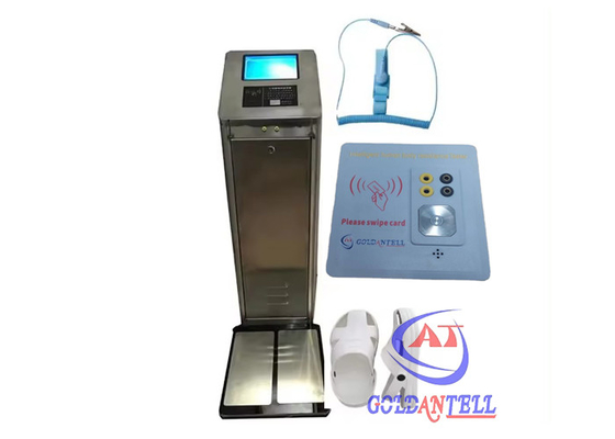 8 بوصة شاشة LCD مع قارئ RFID عصا معصم وبيدال القدم