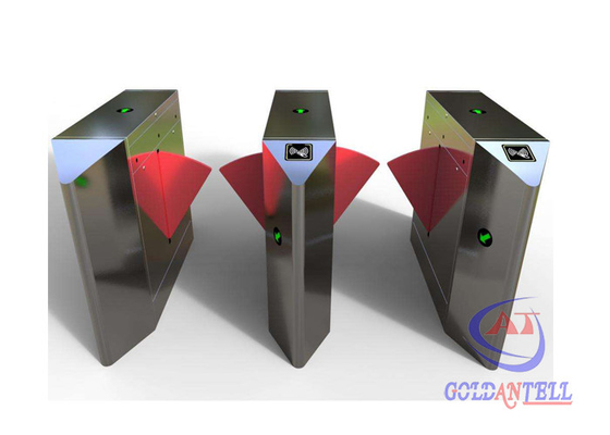 الوصول إلى الخصر ارتفاع حاجز الباب الدوار قارئ rfid الباب الدوار لمدخل المدرسة أو المستشفى