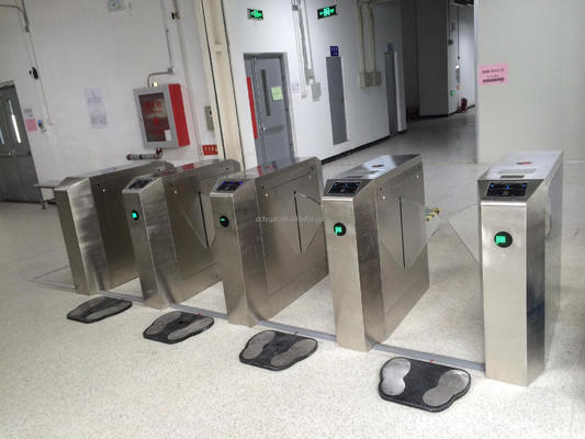 8-Inch LCD ESD Tester Turnstile Gate 1200mm Stainless Steel