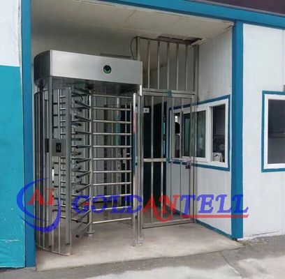 Full Height Turnstile 600mm Passage Width with Solenoid Locking