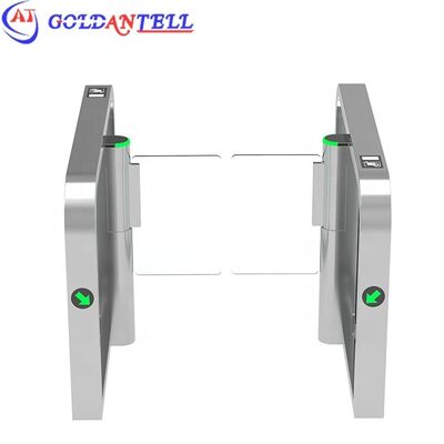 Gym Check in turnstile with qr and barcode reader Swing Entrance Turnstile For Stadium Access Control