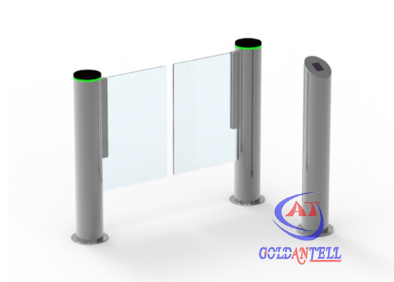 ثنائية الاتجاه للمشاة Qr Code Swing Barrier Gate Turnstile عمود الباب لنظام الصالة الرياضية