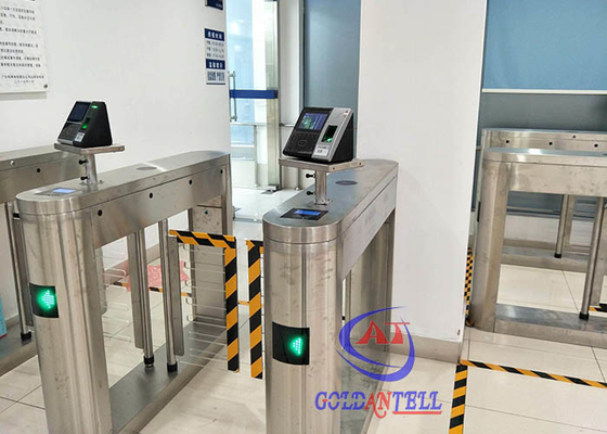 بوابة دوارة NFC مزودة بمحركات متينة وعالية الأمان مع سوار للحافلة أو المرحاض