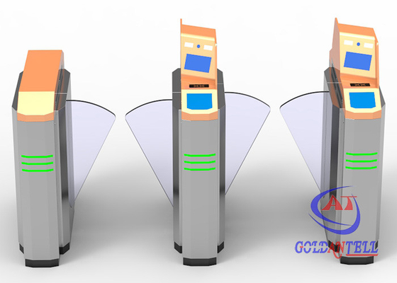 ثنائية الاتجاه IP54 مدخل التعرف على الوجه الباب الدوار SS304