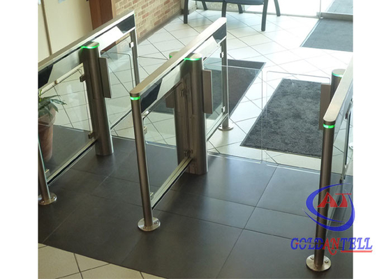 NFC Reader Swing Barrier Turnstile Bank مكتب مترو سوبر ماركت سوينغ بوابة