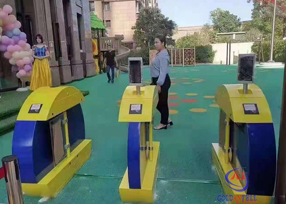 Popular Biometric RFID Card Reader Facial Recognition Turnstile Barrier Gate With New Design