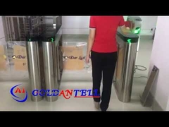 GAT-686 بوابة السرعة بوابة الحاجز المتحركة المتكاملة مع كل من رمز QR وقرأ بطاقة rfid