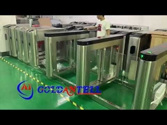 GAT-686 عجلة التحول المتحركة مع قارئ بطاقات بصمات أصابع مزدوجة