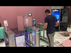 GAT-660 قارئ بطاقات RFID بوابة الحاجز المتحرك مع قارئ الوجه