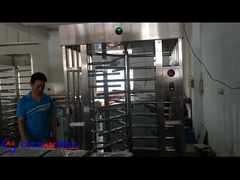 GAT-504 مدخل واحد كامل مع قارئ البطاقات وقارئ تحكم بصمات الأصابع