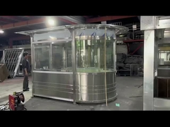 GT89 غرفة التذاكر من الفولاذ المقاوم للصدأ / كشك الحراسة