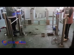 GAT-612 سوبر ماركت أوتوماتيك مدخل مع كاميرا حرارية