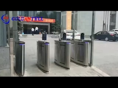 جهاز GAT-232 للكشف عن الوجه في الهواء الطلق RFID Smart Gate Flap Barrier System للمدارس والصالة الرياضية