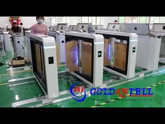 GAT-622 اللون المخصص البيضاء المتحركة المتحركة بوابة السرعة ثنائية الاتجاه