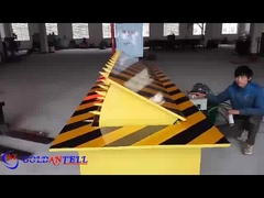 إشارة مرورية أحمر مدعومة حجب طريق هيدروليكي تلقائي مع حجب مركبة مرتفع