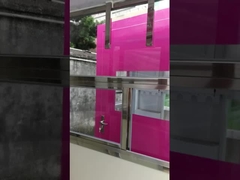 GAT-GT9 تخطيط مرن من الفولاذ المقاوم للصدأ منزل كيوسك الأمن