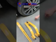 L4 قفل عجلة مشبك من الفولاذ المقاوم للسرقة الثقيلة